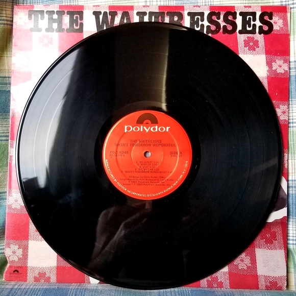 The Waitresses-Wasn't Tomorrow Wonderful Vinyl lp - Picture 2 of 3